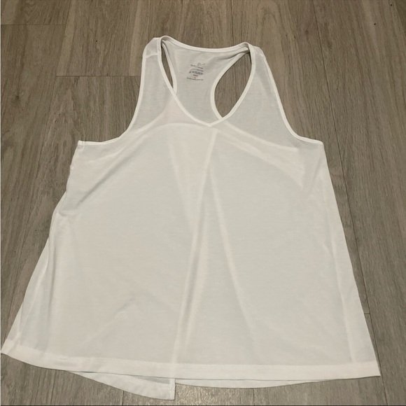 Sweaty Betty White Racerback Tank Top - Picture 1 of 3